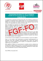 COMMUNIQUE DE PRESSE DES OS DE LA FONCTION PUBLIQUE – FO CGT et Solidaires