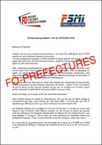 Déclaration préalable CAP du 29 MARS 2018