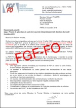 PRÉAVIS DE GREVE DE LA FGF-FO : JOURNÉE D’ACTIONS DU MARDI 9 OCTOBRE 2018