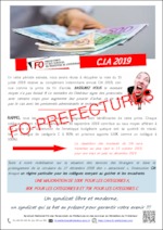 Régime indemnitaire – tract CIA