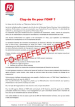 Communiqué de FO Finances –   Clap de fin pour l’ONP ?