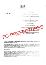 Circulaire sur la mise en place et fonctionnement des SGAMI (secrétariats généraux pour l’administration du ministère de l’intérieur) et ses annexes