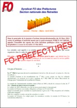 Flash INFO RETRAITES  FO Préfectures – mai 2014