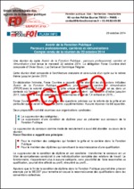 Compte rendu de la réunion Avenir de la Fonction publique du 22 octobre 2014