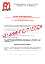 Tract de la filière sociale