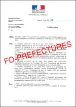 Instruction n°203 du 4 février 2015 relative à l’organisation des commissions administratives paritaires des filières techniques et spécialisées du Ministère de l’Intérieur pour le premier semestre 2015