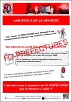 Annonces du  Ministre de l’Intérieur lors de la présentation du PLF 2016 aux OS