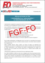 Documents sur l’accompagnement RH de la réforme territoriale de l’État