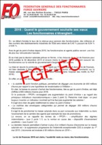 Communiqué de presse des OS – 26 janvier 2016 en grève dans l’unité !