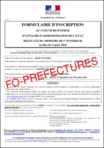 Ouverture d’un concours externe et d’un concours interne de recrutement d’attachés d’administration de l’Etat relevant du ministre de l’intérieur au titre de l’année 2016