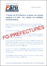 Entrée de FO Préfectures à la FSMI FO