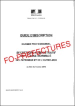 Ouverture des inscriptions de l’examen professionnel de secrétaire administratif de classe normale