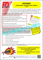TRACT CIA (complément indemnitaire annuel)