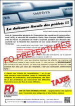 La doléance fiscale des préfets