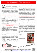 Edito inFO pref  n° 151 janvier février 2017