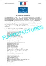 Liste des maisons de l’État au 30 juin 2017