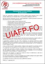 Communiqué suite à la réunion intersyndicale OS-FP du 30 août 2017