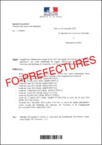 Instruction relative au complément indemnitaire annuel (CIA) 2017 des agents du ministère de l’intérieur appartenant aux corps bénéficiant du régime indemnitaire tenant compte des fonctions, des sujétions, de l’expertise et de l’engagement professionnel