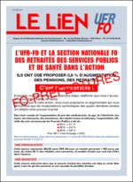 L’UFR-FO et la Section Nationale FO des Retraités des Services Publics et de Santé dans l’action