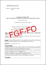 Circulaire NOR:CPAF1732537C du 15 décembre 2017 du Ministre de l’Action et des Comptes Publics relative aux prestations interministérielles d’action sociale