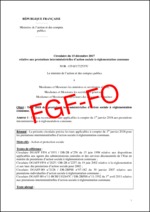 Circulaire NOR:CPAF1732537C du 15 décembre 2017 du Ministre de l’Action et des Comptes Publics relative aux prestations interministérielles d’action sociale