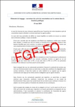 CONCERTATION – réunion du mardi 15 mai 2018 – transmission de documents