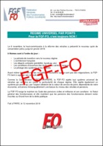 Régime universel par points – Pour la FGF-FO, c’est toujours NON !