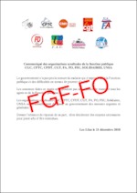 COMMUNIQUE DE PRESSE OS FP RÉUNION relative à la mise en œuvre des mesures annoncées par le Président de la République