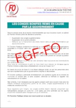 Les congés bonifiés remis en cause par le gouvernement