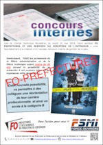 Information – concours interne gardien de la paix