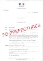 Instruction ministérielle du 17 juin 2019 relative aux modalités de mise en œuvre du don de jours de repos et de permissions au ministère de l’intérieur