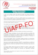 Communiqué de presse FO Fonction Publique suite au rendez-vous salarial du 2 juillet 2019