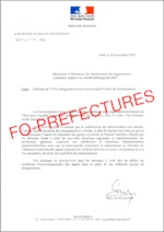 LETTRE SGG AUX OS CT DDI : QUALIFICATION DE RESTRUCTURATION