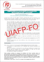 COMPTE RENDU de la réunion DGAFP du 6 novembre 2019  Mesures égalité pro LTFP – accord égalité