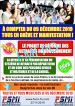 FSMI FO tract grève du 5 décembre 2019