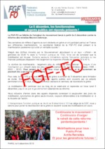 Le 5 décembre, les fonctionnaires  et agents publics ont répondu présents !