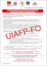 COMMUNIQUE DES OS FP COMMUNIQUE PÉNIBILITÉ ET CESSATION PROGRESSIVE D ACTIVITÉ : RASSEMBLEMENT 5 FÉVRIER A OPÉRA GARNIER DE 13 A 14 H