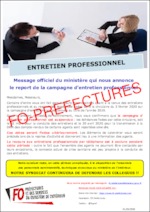 Report de l’entretien professionnel