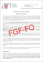 Analyse FGF-FO de la note de la DGAFP concernant le droit de retrait