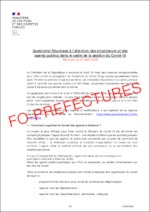 Questions/Réponses à l’attention des employeurs et des agents publics dans le cadre de la gestion du COVID-19