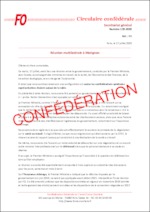 Circulaire confédérale n° 178-2020 en date du 17 juillet 2020 du Secrétariat général, intitulée : Réunion multilatérale à Matignon