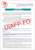 Conseil supérieur de la fonction publique de l’Etat (CSFPE) du 23 juillet 2020