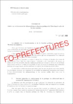 Circulaire relative au renforcement du télétravail dans la fonction publique de l’État et instruction du SG du MI