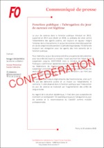 Fonction publique : l’abrogation du jour de carence est légitime