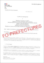 Instruction du 29 janvier 2021 relative à la protection individuelle des agents – rappels et actualisations en matière de port du masque et de respect des gestes barrières