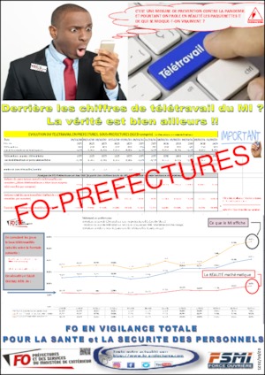 Télétravail, la vérité est bien ailleurs !!