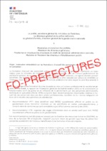 Instruction SG/DGPN/DGGN sur la formation des personnels administratifs, techniques et spécialisés