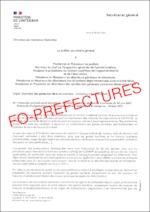 Organisation du ministère de l’intérieur – Adaptation des consignes sanitaires au 30 juin 202 – FAQ actualisée au 23 juin 2021