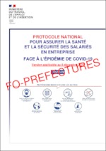 Mesures relatives à l’évolution de l’épidémie de Covid 19