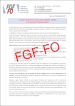 compte-rendu FGF FO de la réunion avec Stéphane Lagier, Directeur du Service des Parcours de Carrière et des Politiques Salariales et Sociales à la DGAFP et le bureau de l’Action Sociale